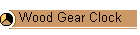 Wood Gear Clock